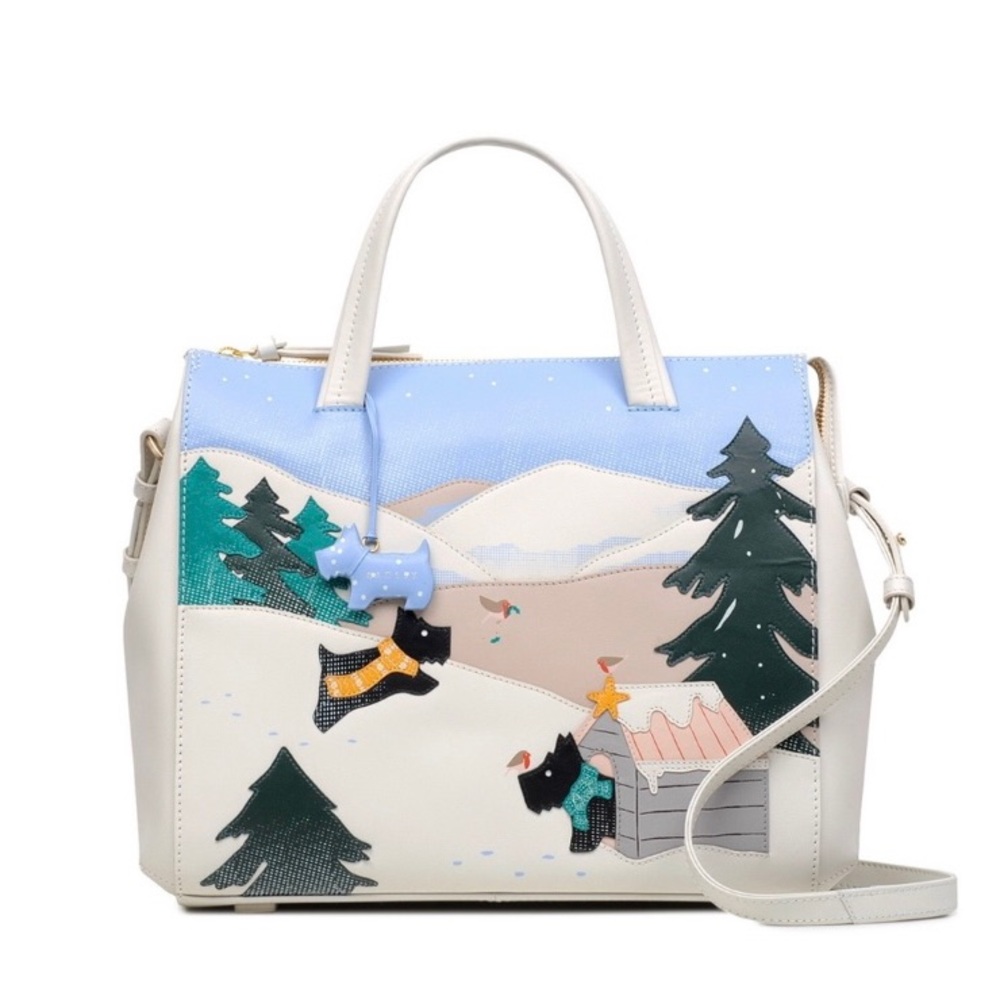 NWOT Radley London “At Home in the Snow” Ltd Ed Collectible Picture bag (2019)